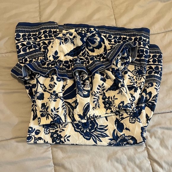 Floral off the shoulder top and ruffle hem skirt - Picture 3 of 4